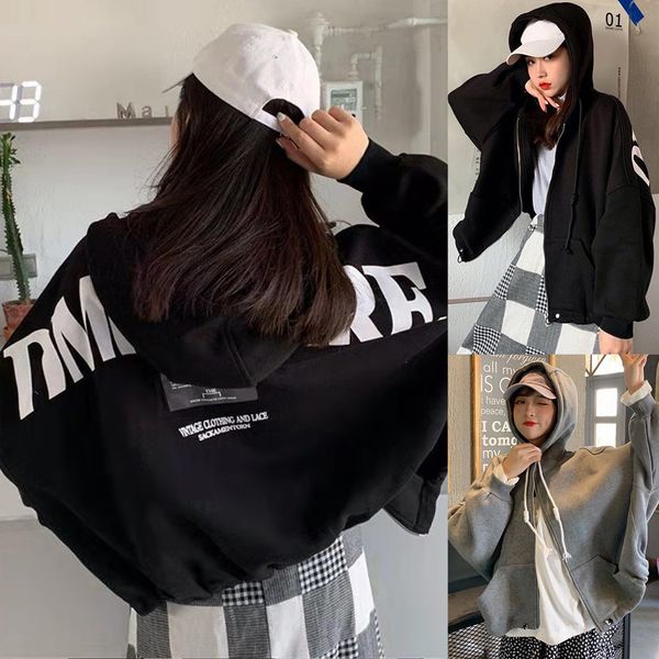 womens tshirt hoodie kebesaran herfst vrouwen lange mouwen cetakan huruf pluche rits losse jas ropa de mujer 230328, White
womens tshirt hoodie kebesaran herfst vrouwen lange mouwen cetakan huruf pluche rits losse jas ropa de mujer 230328, White