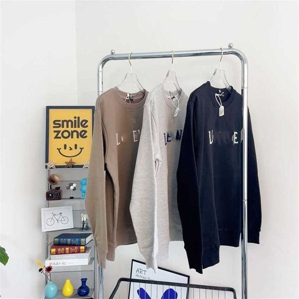 2023 luojia new lo classic embroidery long sleeve sweater round neck simple unisex, Black
2023 luojia new lo classic embroidery long sleeve sweater round neck simple unisex, Black