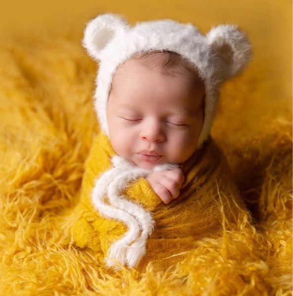 caps hats furry bear bonnet baby po shoot accessories baby prop baby hat knitted born pography prop 230328, Yellow
caps hats furry bear bonnet baby po shoot accessories baby prop baby hat knitted born pography prop 230328, Yellow