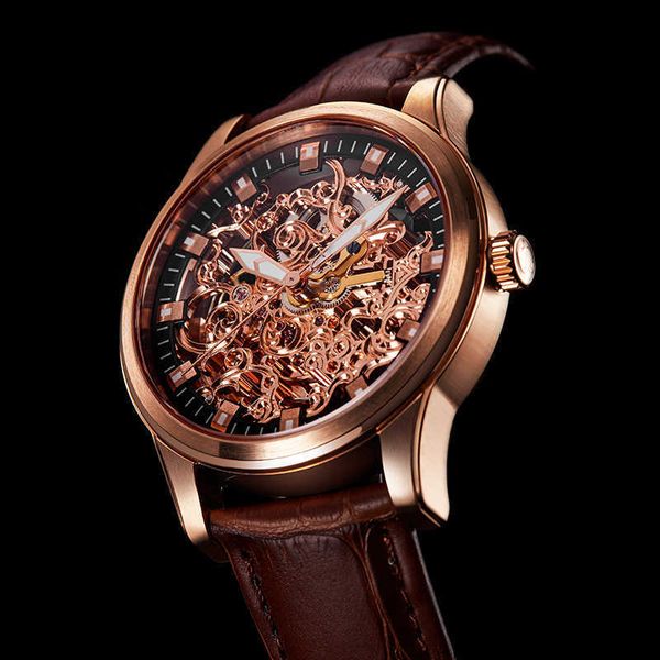 men luxury designer mechanical transparent steel case luxury belt men's mechanical watch waterproof watch, Slivery;black
men luxury designer mechanical transparent steel case luxury belt men's mechanical watch waterproof watch, Slivery;black