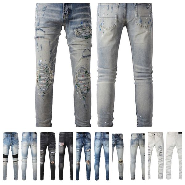 mens jeans for guys rip slim fit skinny man pants orange star patches wearing biker denim stretch cult stretch motorcycle trendy long straig, Blue
mens jeans for guys rip slim fit skinny man pants orange star patches wearing biker denim stretch cult stretch motorcycle trendy long straig, Blue