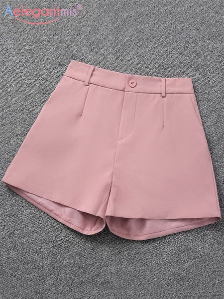 women's shorts aelegantmis office lady solid shorts for women summer 5 y2k loose short pants elegant korean fashion high waisted shorts, White;black
women's shorts aelegantmis office lady solid shorts for women summer 5 y2k loose short pants elegant korean fashion high waisted shorts, White;black