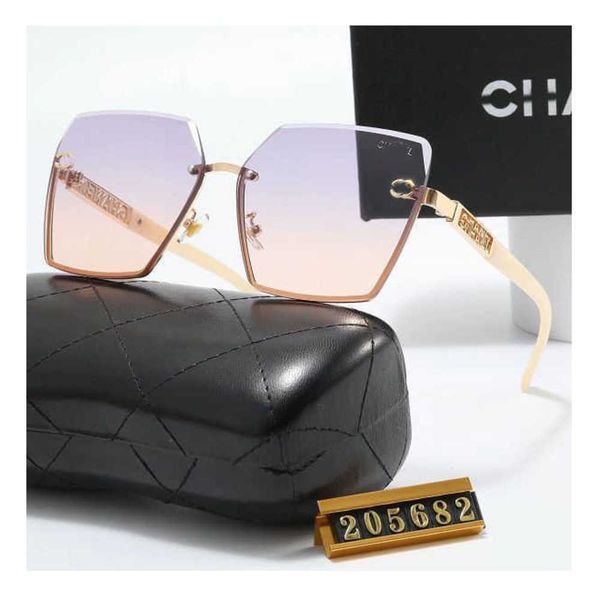 designer channel sunglass luxurious brand mens woman glasses counter packaging fashion frameless polarized gradient oversized sunglasses, White;black
designer channel sunglass luxurious brand mens woman glasses counter packaging fashion frameless polarized gradient oversized sunglasses, White;black