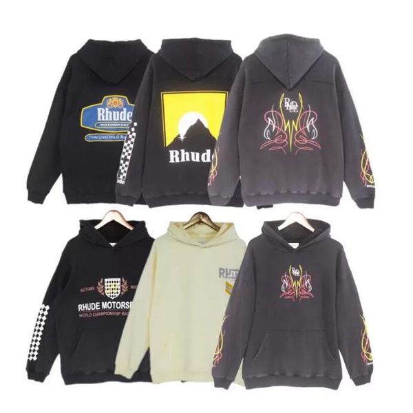 designer rhude hoodie mens hoodie rhudes hoody hooded sweatshirt felpa uomo niche fashion brand sudadera autumn winter long sleeve round nec, Black
designer rhude hoodie mens hoodie rhudes hoody hooded sweatshirt felpa uomo niche fashion brand sudadera autumn winter long sleeve round nec, Black