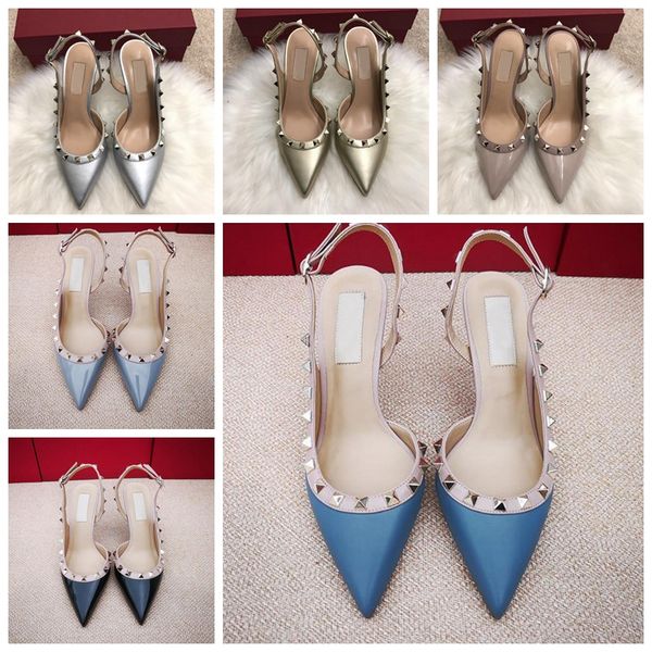 2023-fashion women pumps shoes casual designer gold leather studded spikes slingback high heels shoes brand shoes, Black
2023-fashion women pumps shoes casual designer gold leather studded spikes slingback high heels shoes brand shoes, Black