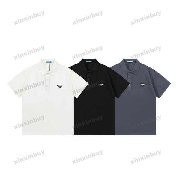 xinxinbuy men designer tee t shirt 23ss metal triangle label short sleeve cotton women black white blue gray khaki 305524 xs-3xl, Black;brown
xinxinbuy men designer tee t shirt 23ss metal triangle label short sleeve cotton women black white blue gray khaki 305524 xs-3xl, Black;brown