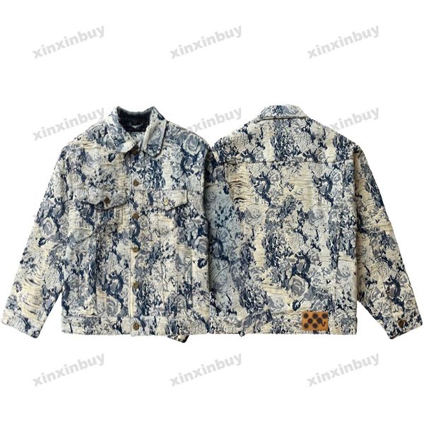 xinxinbuy men designer coat jacket destroyed flowers plants letters long sleeve women black khaki s-2xl, Black;brown
xinxinbuy men designer coat jacket destroyed flowers plants letters long sleeve women black khaki s-2xl, Black;brown
