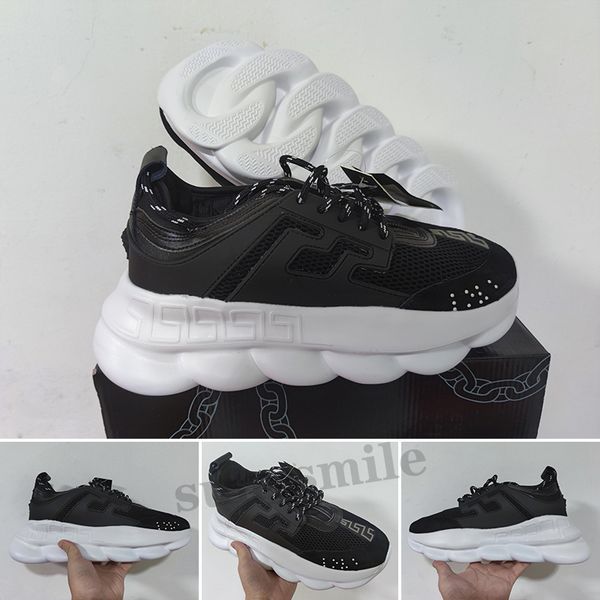 designer casual running shoes chain reaction wild jewels chain link trainer sneakers, Black
designer casual running shoes chain reaction wild jewels chain link trainer sneakers, Black