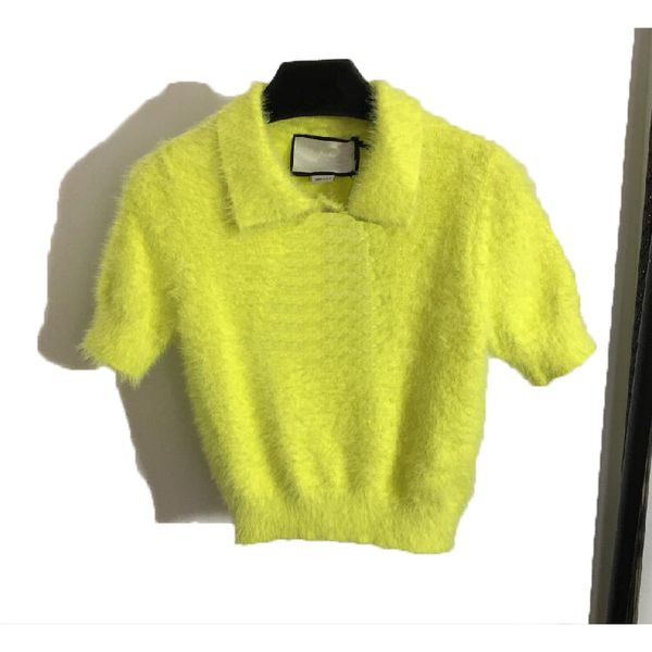 new designer fashion womens t-shirt cashmere sweater solid color t-shirt fashion knitted short sleeve summer t-shirt polo t-shirt women t-sh, White
new designer fashion womens t-shirt cashmere sweater solid color t-shirt fashion knitted short sleeve summer t-shirt polo t-shirt women t-sh, White