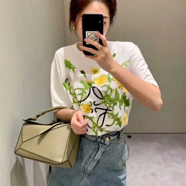 23 spring/summer luojia new embroidery and printing flowers casual summer dress men's women's loose t-shirt, Black
23 spring/summer luojia new embroidery and printing flowers casual summer dress men's women's loose t-shirt, Black