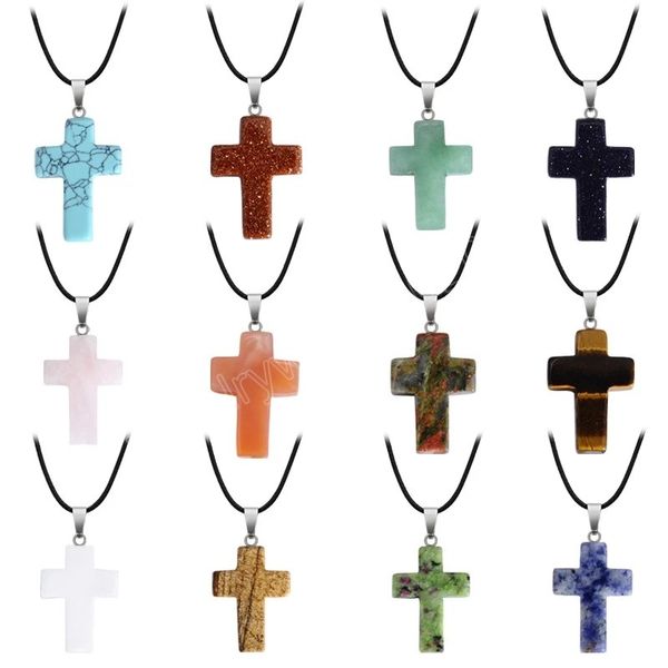 natural stone pendant necklace women men pink crystal tiger eye stone jesus cross necklace for women spiritual jewelry, Silver
natural stone pendant necklace women men pink crystal tiger eye stone jesus cross necklace for women spiritual jewelry, Silver