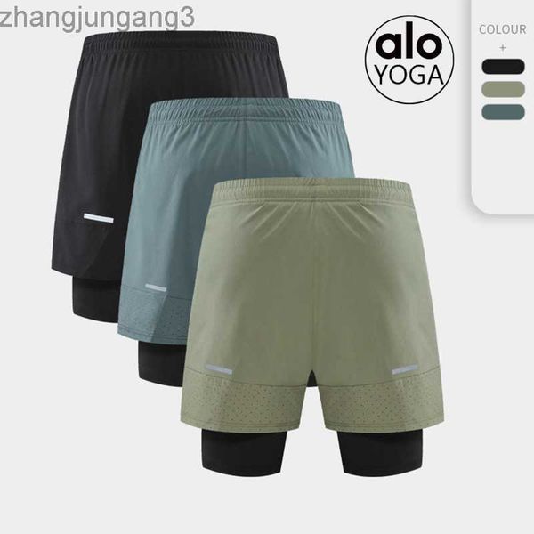leggings shorts alos yoga summer men's running light resistant casual quick dry double layer sports fitness training shorts, White;black
leggings shorts alos yoga summer men's running light resistant casual quick dry double layer sports fitness training shorts, White;black