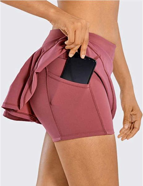 new yoga shorts women's high waist double layer pocket three percent pleated sports skirt pants
new yoga shorts women's high waist double layer pocket three percent pleated sports skirt pants