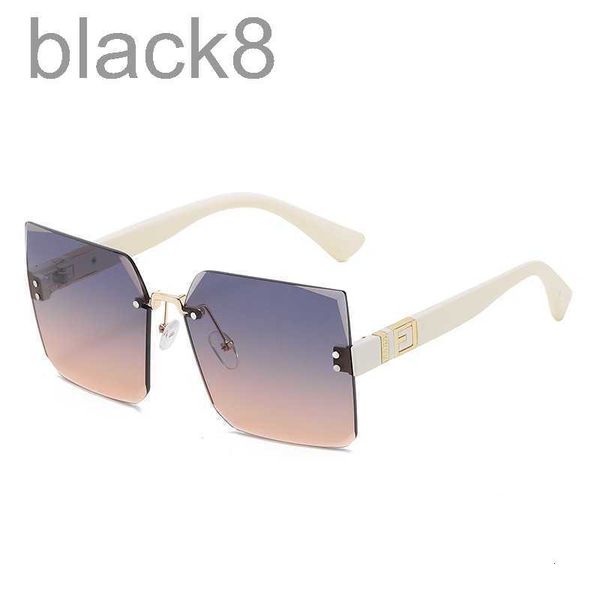 sunglasses designer new style frameless fashion women uv resistant flow glasses fwee 877j, White;black
sunglasses designer new style frameless fashion women uv resistant flow glasses fwee 877j, White;black