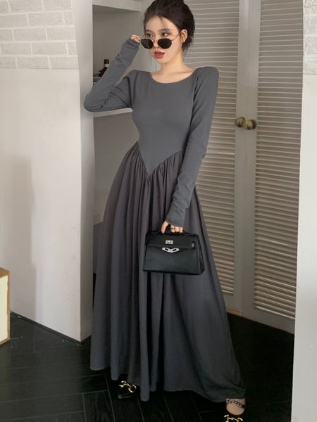 casual dresses autumn women long a line dress winter elegant casual long sleeve female clothing 230327, Black;gray
casual dresses autumn women long a line dress winter elegant casual long sleeve female clothing 230327, Black;gray