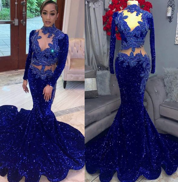2023 arabic aso ebi royal blue prom dress beaded crystals mermaid evening formal party second reception birthday engagement gowns dresses ro, Black
2023 arabic aso ebi royal blue prom dress beaded crystals mermaid evening formal party second reception birthday engagement gowns dresses ro, Black