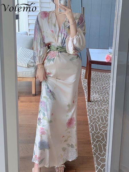 casual dresses volemo summer women fashion elegant puff-sleeve flower midi dresses female party holiday robe y2k dress long dress 230327, Black;gray
casual dresses volemo summer women fashion elegant puff-sleeve flower midi dresses female party holiday robe y2k dress long dress 230327, Black;gray