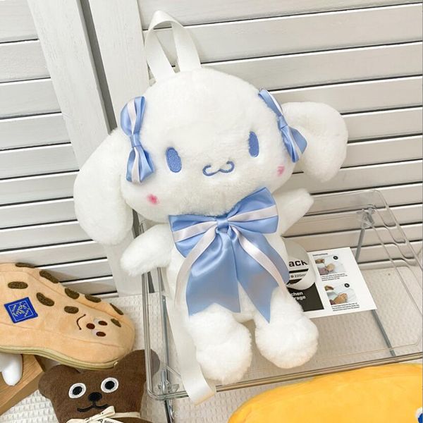 kawaii blue white big ear plush backpack with bow girl cute soft accessories zipper bag girls birthday gift
kawaii blue white big ear plush backpack with bow girl cute soft accessories zipper bag girls birthday gift