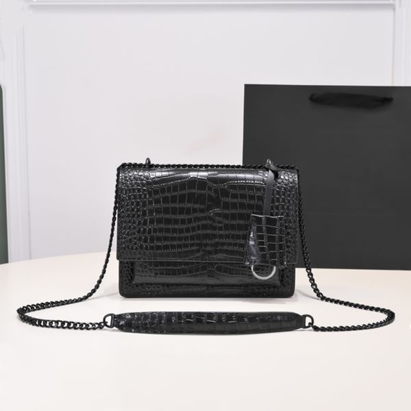 luxury designer sunset bag classic latest color women shoulder bags chain handbag toothpick crocodile pattern leather womens cross body hand
luxury designer sunset bag classic latest color women shoulder bags chain handbag toothpick crocodile pattern leather womens cross body hand
