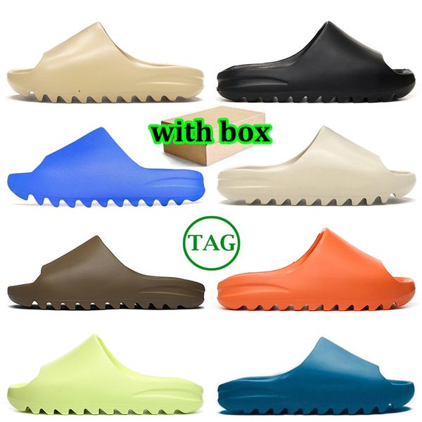 with box classic slippers designer slides sliders men women sandals designers sneakers outdoor sandal onyx bone desert sand flip flops yeezz, Black
with box classic slippers designer slides sliders men women sandals designers sneakers outdoor sandal onyx bone desert sand flip flops yeezz, Black