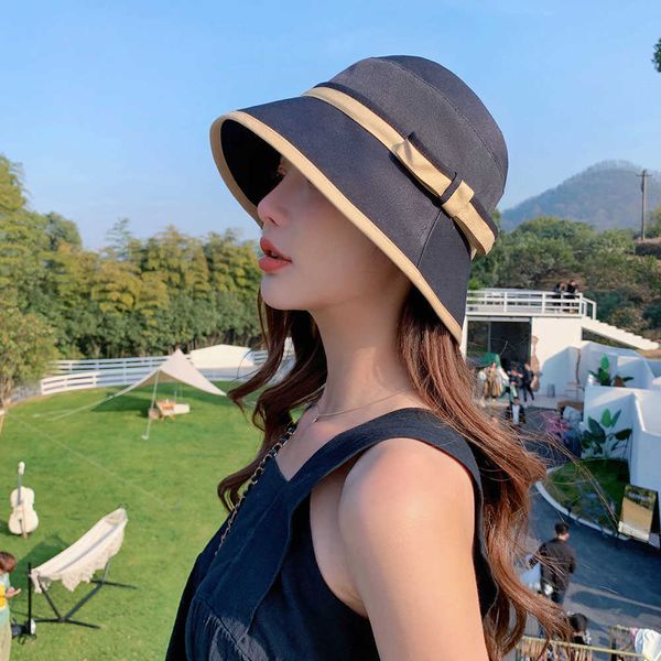 wide brim hats 2022 new women's bucket hat solid bow style panama caps fashion luxury hat fisherman hat ladies summer sun travel beh ha, Blue;gray
wide brim hats 2022 new women's bucket hat solid bow style panama caps fashion luxury hat fisherman hat ladies summer sun travel beh ha, Blue;gray