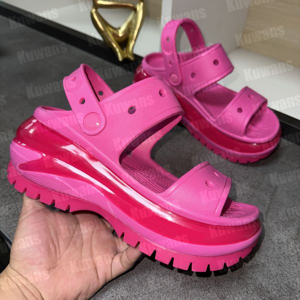 designer sandal mega crush clogs croc platform sandals beach waterproof women casual rubber slippers mules outdoor slides lady cute slip on, Black
designer sandal mega crush clogs croc platform sandals beach waterproof women casual rubber slippers mules outdoor slides lady cute slip on, Black
