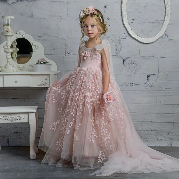 3d appliqued flower girl dresses backless pageant gowns for wedding and birthday tulle sweep train kid pageant dress, White;blue
3d appliqued flower girl dresses backless pageant gowns for wedding and birthday tulle sweep train kid pageant dress, White;blue