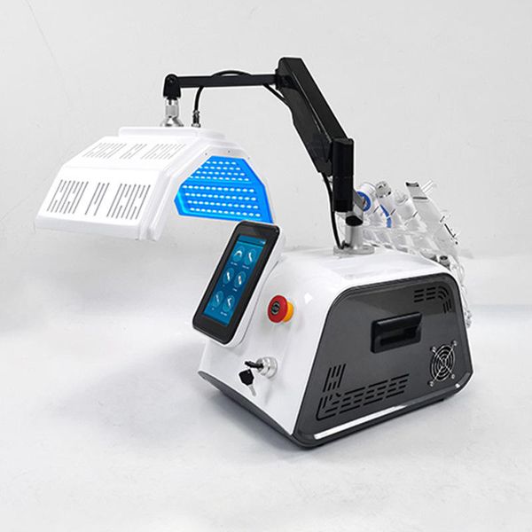 6 in 1 multifunction 7 colors pdt led light dermabrasion water oxygen spray jet facial beauty machine, Black;white
6 in 1 multifunction 7 colors pdt led light dermabrasion water oxygen spray jet facial beauty machine, Black;white