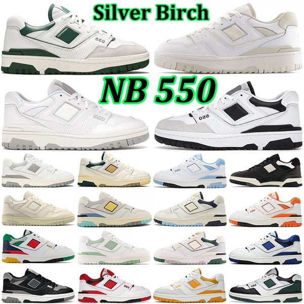 new 550 shoes 550s running shoe designer sneakers silver birch white green grey sea salt black unc panda shadow navy blue men women outdoor
new 550 shoes 550s running shoe designer sneakers silver birch white green grey sea salt black unc panda shadow navy blue men women outdoor