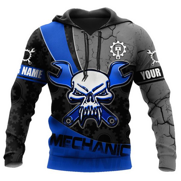fashion personalized name skull mechanic 3d full body print men's hoodie hooded sweatshirt street casual zip hoodie, Black
fashion personalized name skull mechanic 3d full body print men's hoodie hooded sweatshirt street casual zip hoodie, Black