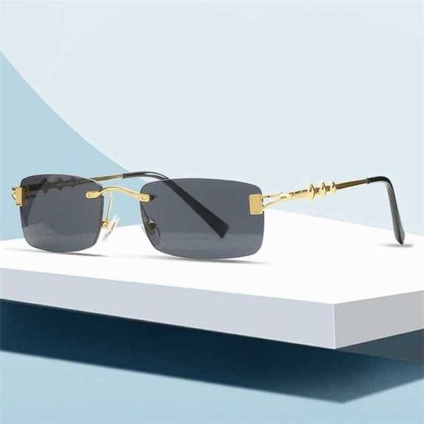luxury designer sunglasses 20% off frameless square personalized fashion street shooting glasses, White;black
luxury designer sunglasses 20% off frameless square personalized fashion street shooting glasses, White;black