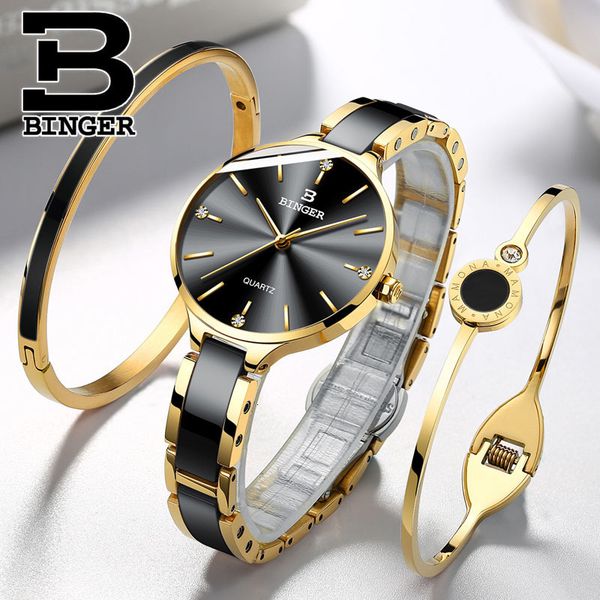 womens watches zegarek damski switzerland binger fashion women watch luxury brand bracelets ceramic watch band sapphire waterproof montre fe, Slivery;golden
womens watches zegarek damski switzerland binger fashion women watch luxury brand bracelets ceramic watch band sapphire waterproof montre fe, Slivery;golden
