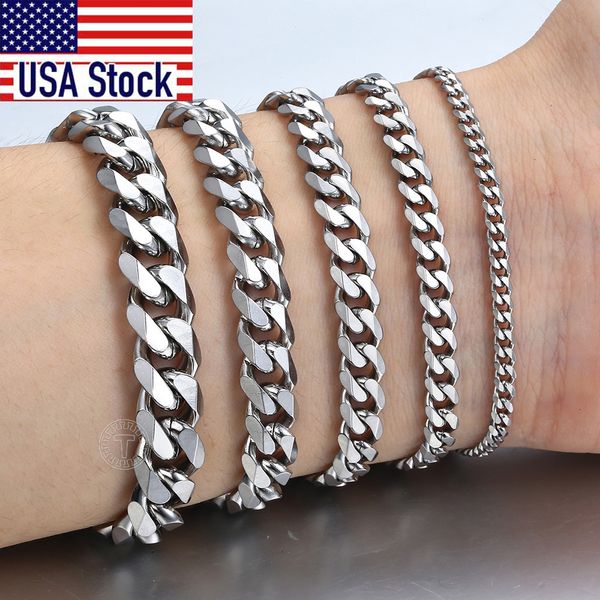 charm bracelets 311mm mens bracelets stainless steel curb cuban link chain black gold color silver color bracelet for women jewelry kbm03 23, Golden;silver
charm bracelets 311mm mens bracelets stainless steel curb cuban link chain black gold color silver color bracelet for women jewelry kbm03 23, Golden;silver