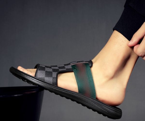 designer slippers beach classic flat sandals luxury summer lady leather flip flops men women slides size 38-44, Black
designer slippers beach classic flat sandals luxury summer lady leather flip flops men women slides size 38-44, Black