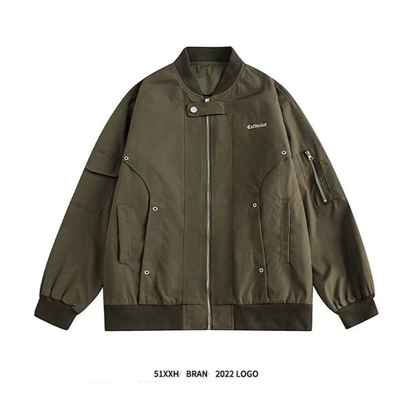 mens pilot jackets vintage baseball cardigan embroidery letters pocket zipper sweatshirts sports streetwear highstreet hip hop outerwear wom, Black;brown
mens pilot jackets vintage baseball cardigan embroidery letters pocket zipper sweatshirts sports streetwear highstreet hip hop outerwear wom, Black;brown