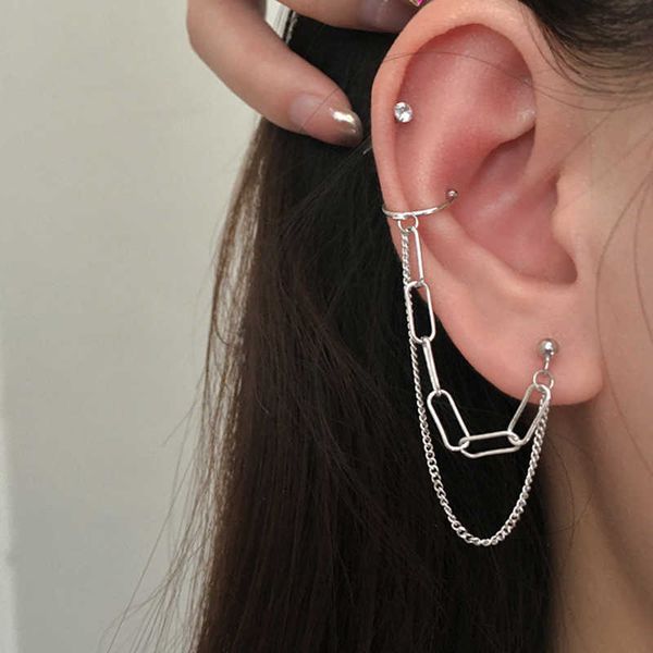 charm 1pcs 925 sterling silver crystal ear cuff clip chain tassel clip on earrings for women silver korean jewelry femme new earcuff aa23032, Golden
charm 1pcs 925 sterling silver crystal ear cuff clip chain tassel clip on earrings for women silver korean jewelry femme new earcuff aa23032, Golden