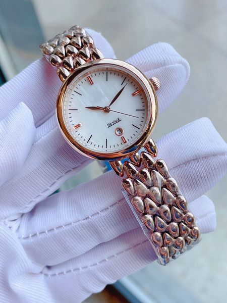 fashion women's quartz watch silver stainless steel dial 28mm luxury shell face original imported electronic movement luxury designer w, Slivery;brown
fashion women's quartz watch silver stainless steel dial 28mm luxury shell face original imported electronic movement luxury designer w, Slivery;brown