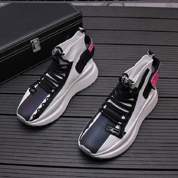 summer new men socks boots mesh patchwork thick bottom causal flats breathable shoes loafers sports walking sneakers d2h3, Black
summer new men socks boots mesh patchwork thick bottom causal flats breathable shoes loafers sports walking sneakers d2h3, Black
