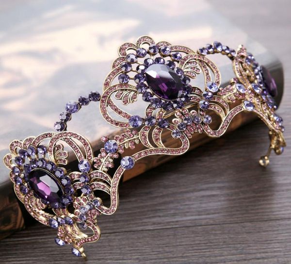 fashion purple rhinestone bridal head pieces crystal wedding party headbands tiaras crowns prom evening hair accessories headpiece2837154, Silver
fashion purple rhinestone bridal head pieces crystal wedding party headbands tiaras crowns prom evening hair accessories headpiece2837154, Silver