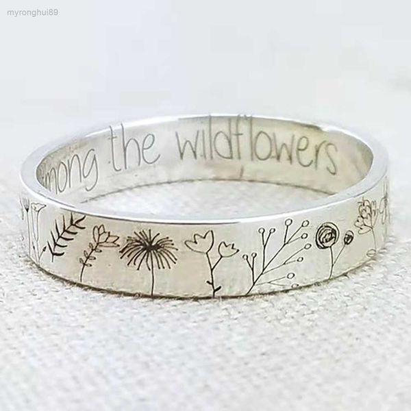 designer rings new you belong among the wildflowers pastoral flower dandelion ring sbmd, Silver
designer rings new you belong among the wildflowers pastoral flower dandelion ring sbmd, Silver