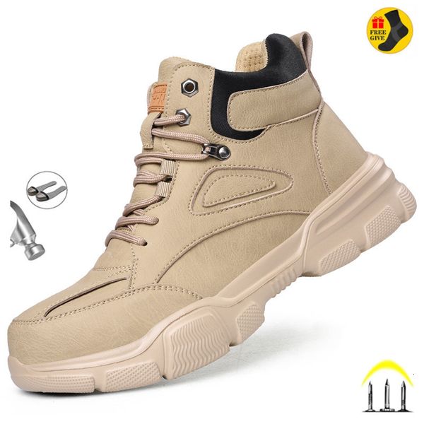dress shoes korea waterproof work safety indestructible mens security boots with steel toe antismash sneakers male footwear 230329, Black
dress shoes korea waterproof work safety indestructible mens security boots with steel toe antismash sneakers male footwear 230329, Black