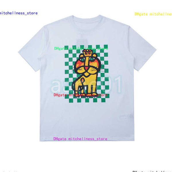 high fashion mens t shirts designer classic plaid and lion print tees men women qualit casual clothing asian size s-xl, White;black
high fashion mens t shirts designer classic plaid and lion print tees men women qualit casual clothing asian size s-xl, White;black