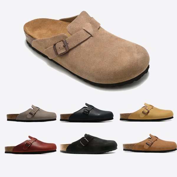 boston slippers clog sandals designer women men slides bag head fashion cork summer lazy shoes eu 42, Black
boston slippers clog sandals designer women men slides bag head fashion cork summer lazy shoes eu 42, Black