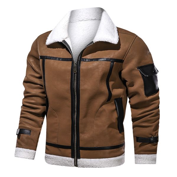 baseball jersey winter leather men's down coat men new fashion motor fleece fur collar men casual biker brand leather men down jacket, Black
baseball jersey winter leather men's down coat men new fashion motor fleece fur collar men casual biker brand leather men down jacket, Black