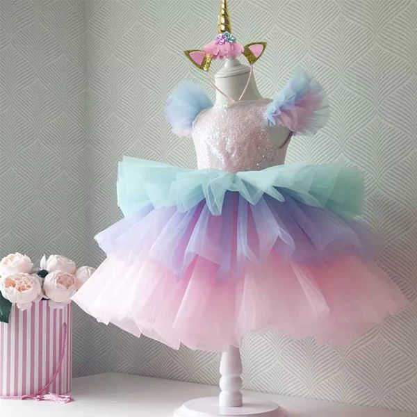 girl's dresses girls rainbow princess dress cake layers tutu prom gown for kids children wedding evening formal party pageant vestidos, Red;yellow
girl's dresses girls rainbow princess dress cake layers tutu prom gown for kids children wedding evening formal party pageant vestidos, Red;yellow