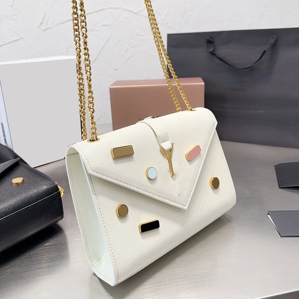 womens caviar leather envelope bags classic gold metal hardware multi pochette with lucky charm shoulder strap crossbody wallets designer ga
womens caviar leather envelope bags classic gold metal hardware multi pochette with lucky charm shoulder strap crossbody wallets designer ga