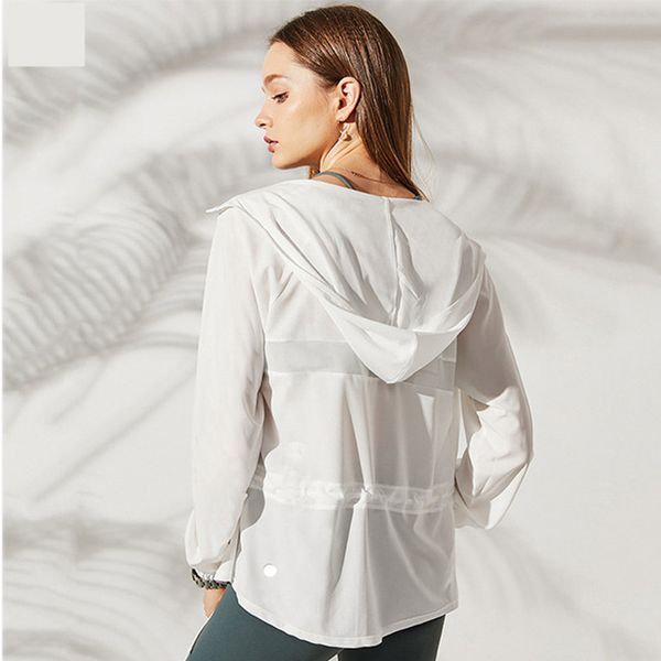 lu sunscreen hooded zippered casual jacket women sun protection thin run sport jacket finger hole long sleeve yoga jacket black white pink l
lu sunscreen hooded zippered casual jacket women sun protection thin run sport jacket finger hole long sleeve yoga jacket black white pink l