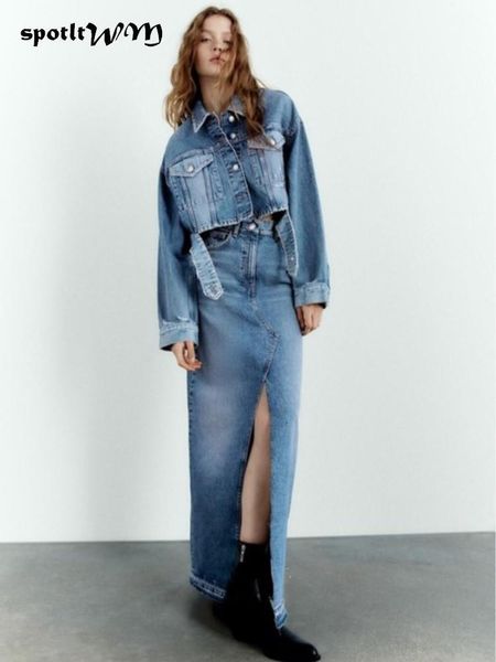 skirts blue denim front zip sew maxi skirt women's fashion high waist long skirts spring women's fashion street buttons skirt 2303, Black
skirts blue denim front zip sew maxi skirt women's fashion high waist long skirts spring women's fashion street buttons skirt 2303, Black