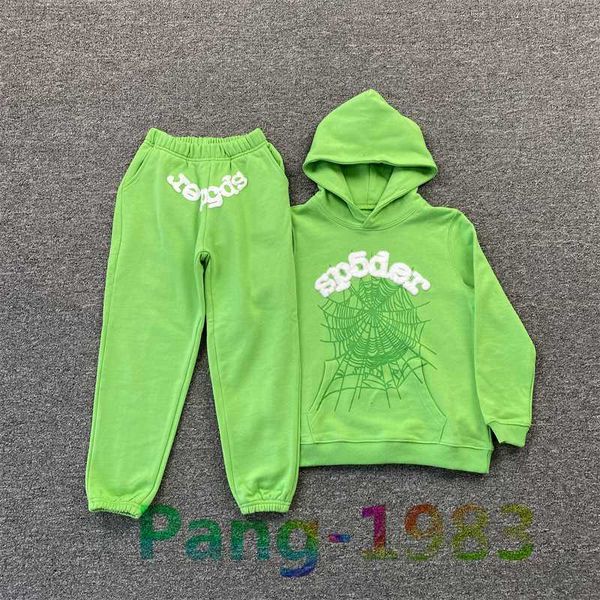 Image of Men&#039;s Hoodies Sweatshirts Kids&#039; Sp5der 555555 Hoodie Boys&#039; Girls&#039; High Quality Spider Web Print Hoodie Sweatshirts