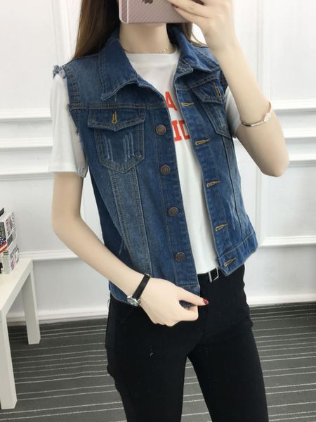 women's vests jmprs vintage 5xl denim tank women's summer fashion sleeveless jeans jacket loose single chest short jacket waist ja, Black;white
women's vests jmprs vintage 5xl denim tank women's summer fashion sleeveless jeans jacket loose single chest short jacket waist ja, Black;white